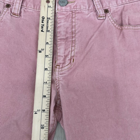 Old Navy Womens Pink Corduroy Stretch Bootcut Pants Size 8 Regular Mid Rise - Picture 3 of 8